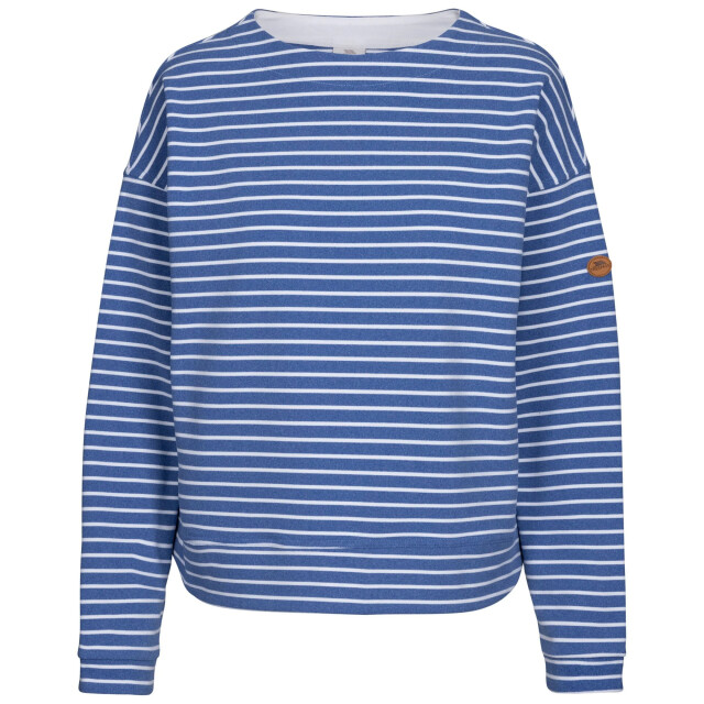 Trespass Dames soothing gestreept marl top UTTP6511_indigo large