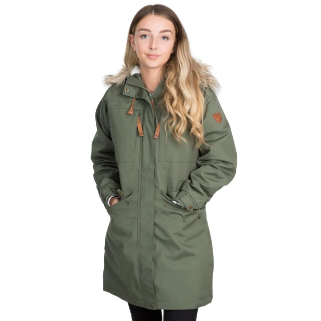 Trespass Dames faithful waterdichte jas UTTP4818_basil large