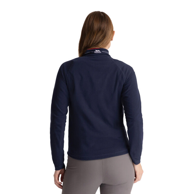 Trespass Dames skylar fleece top UTTP3975_navyred large