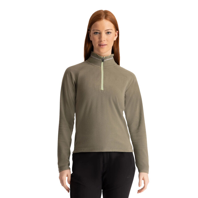 Trespass Dames skylar fleece top UTTP3975_herb large