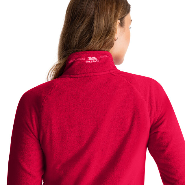 Trespass Dames skylar fleece top UTTP3975_red large