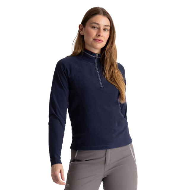 Trespass Dames skylar fleece top UTTP3975_navyred large