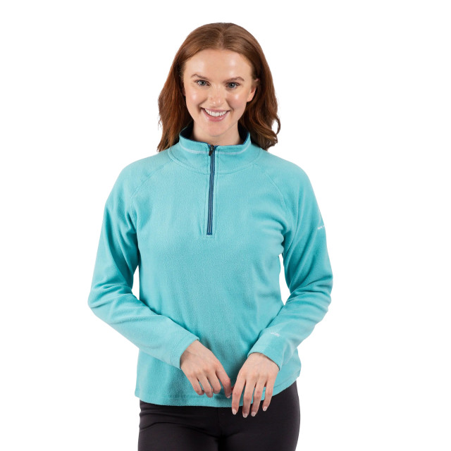 Trespass Dames skylar fleece top UTTP3975_aquamarine large