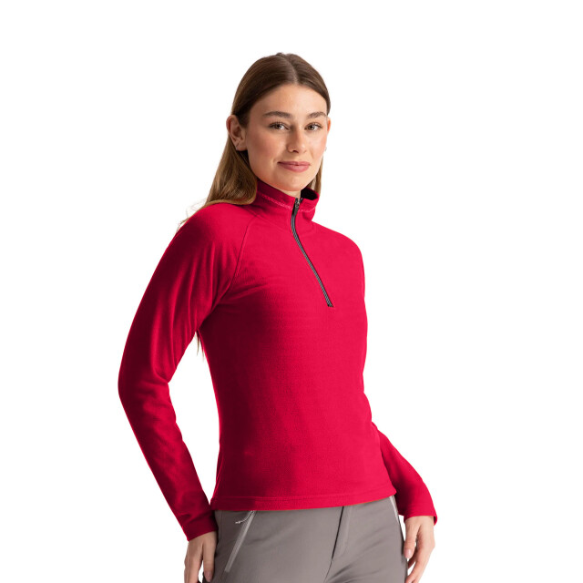 Trespass Dames skylar fleece top UTTP3975_red large