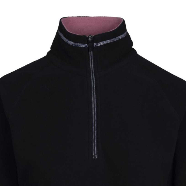 Trespass Dames skylar fleece top UTTP3975_blacklightmulberry large