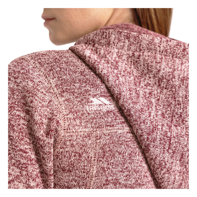 Trespass Dames odella fleece jas UTTP4127_rosetone large
