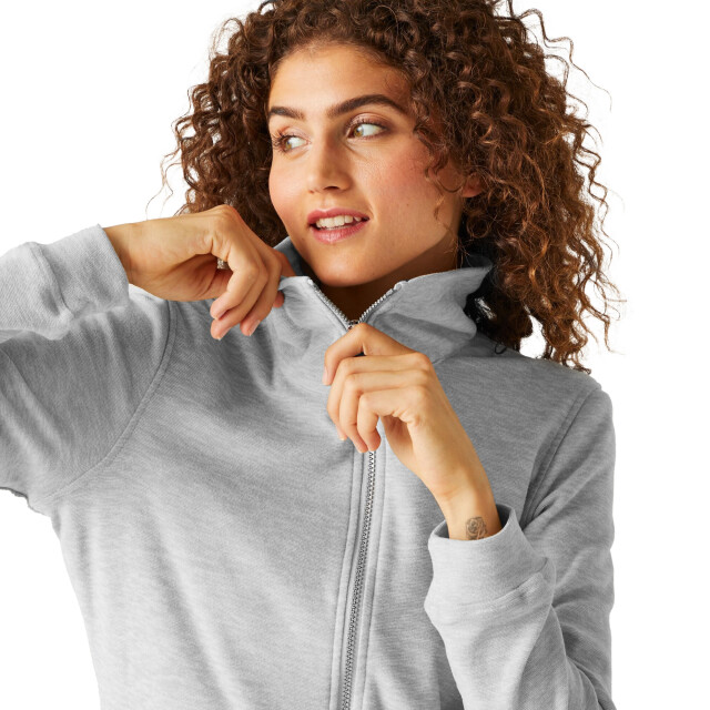 Regatta Dames azaelia marl full zip fleecejack UTRG9274_cyberspace large