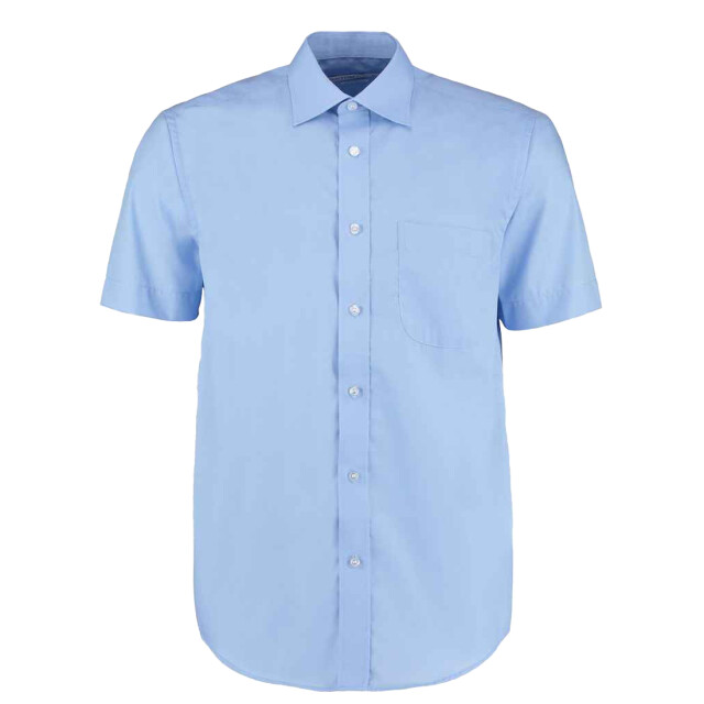 Kustom Kit Heren klassiek business shirt met korte mouwen UTLT4128_lightblue large