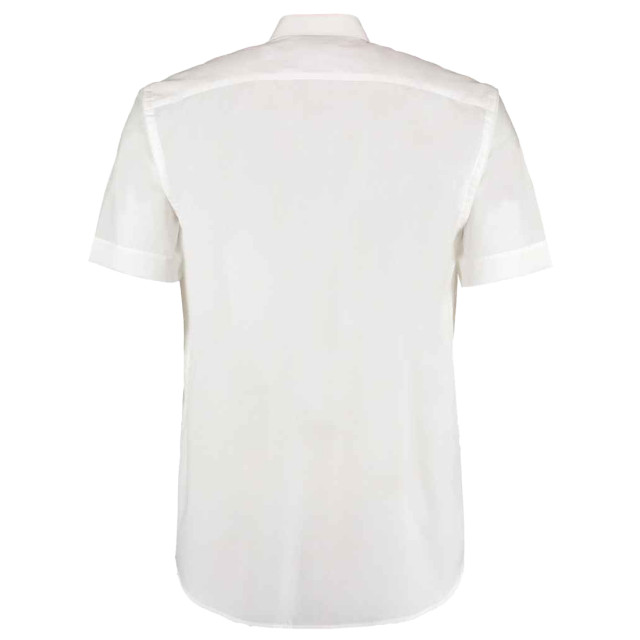 Kustom Kit Heren klassiek business shirt met korte mouwen UTLT4128_white large