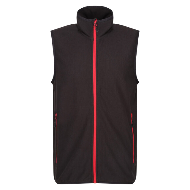 Regatta Unisex navigate fleece body warmer voor volwassenen UTLT5077_blackclassicred large