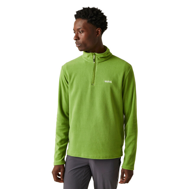 Regatta Geweldig voor buiten heren thompson half zip fleece sweater UTRG1390_piquantgreen large