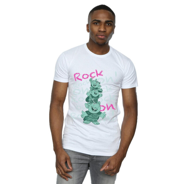 Li-cense Disney heren frozen trolls rock on t-shirt UTBI27371_white large