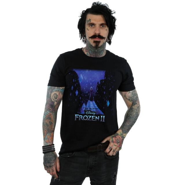 Li-cense Disney heren frozen 2 elsa diamond elements t-shirt UTBI27146_black large