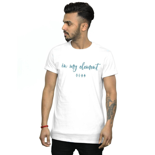 Li-cense Disney heren frozen 2 in my element t-shirt UTBI27086_white large