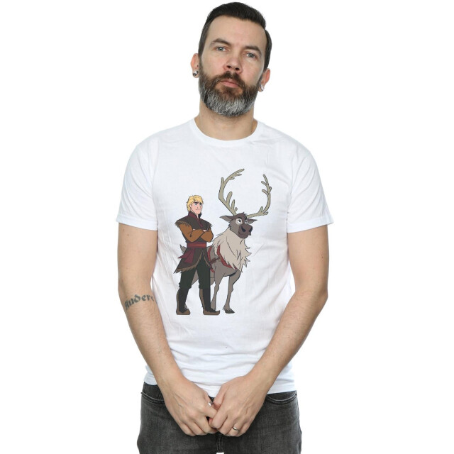 Li-cense Disney heren frozen 2 sven en kristoff t-shirt UTBI26941_white large