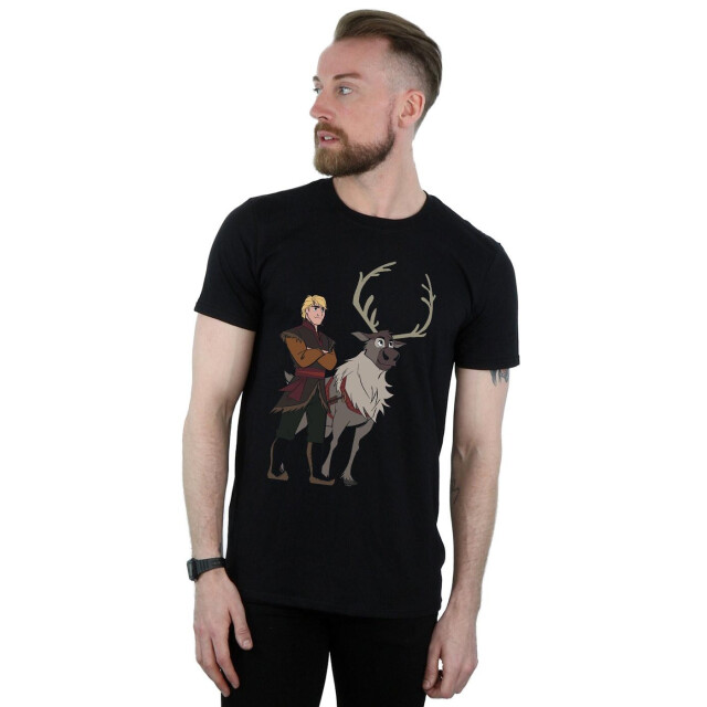 Li-cense Disney heren frozen 2 sven en kristoff t-shirt UTBI26941_black large