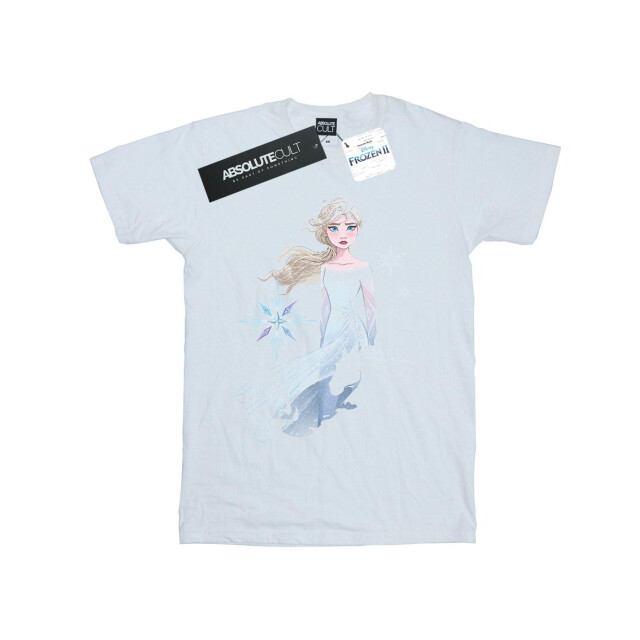 Li-cense Disney heren frozen 2 elsa nokk silhouette t-shirt UTBI26859_white large