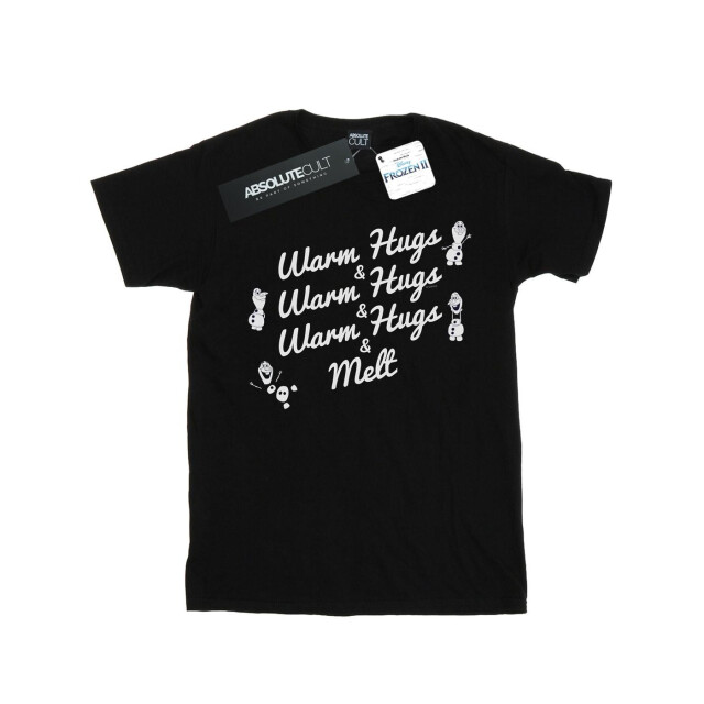Li-cense Disney heren frozen 2 olaf warme knuffels en smelten t-shirt UTBI26877_black large