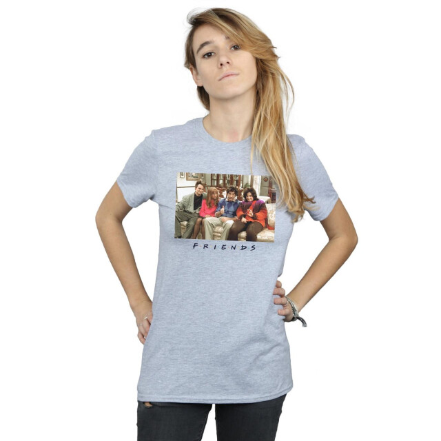 Li-cense Friends dames retrospective still katoenen vriendje t-shirt UTBI23846_sportsgrey large