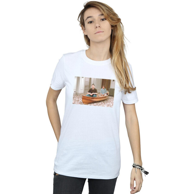 Li-cense Friends dames bootfoto katoenen vriend t-shirt UTBI23823_white large