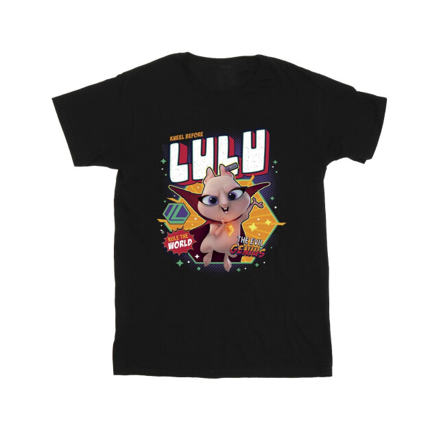 Li-cense Dc comics meisjes dc league of super-pets lulu evil genius katoenen t-shirt UTBI50441_black large