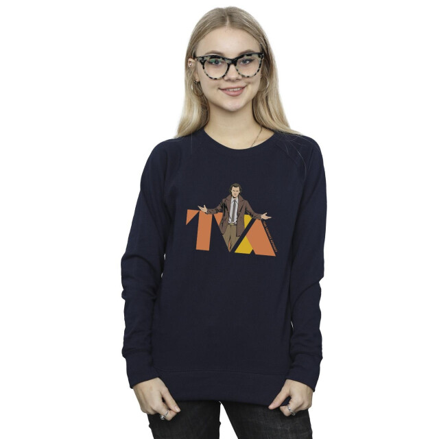 Li-cense Marvel dames loki tva pose sweatshirt UTBI23326_navyblue large