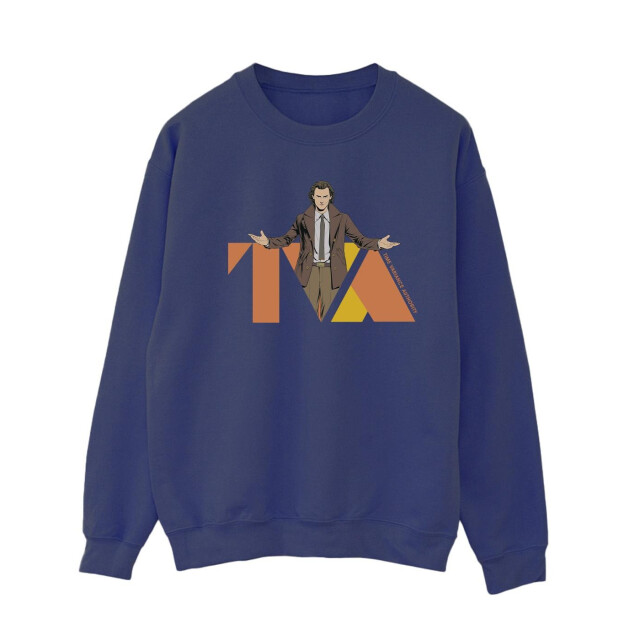 Li-cense Marvel dames loki tva pose sweatshirt UTBI23326_navyblue large
