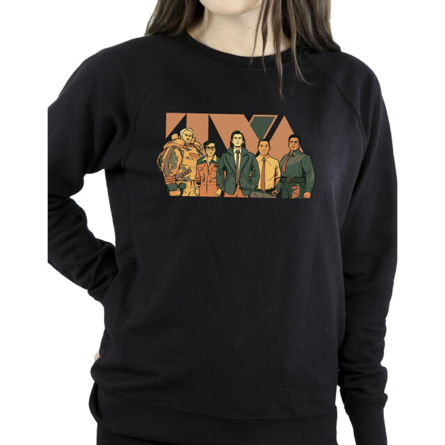 Li-cense Marvel dames loki tva groep sweatshirt UTBI23309_black large