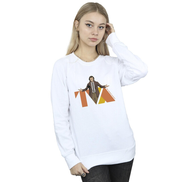 Li-cense Marvel dames loki tva pose sweatshirt UTBI23326_white large