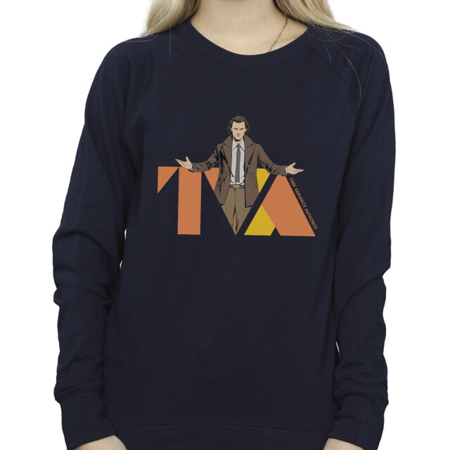Li-cense Marvel dames loki tva pose sweatshirt UTBI23326_navyblue large