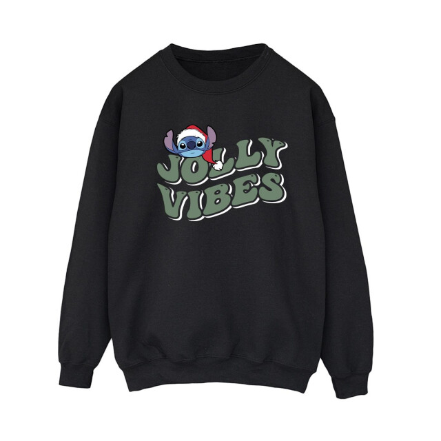 Li-cense Disney dames lilo & stitch jolly chilling vibes sweatshirt UTBI23158_black large