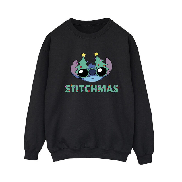 Li-cense Disney dames lilo & stitch stitchmas bril sweatshirt UTBI23129_black large
