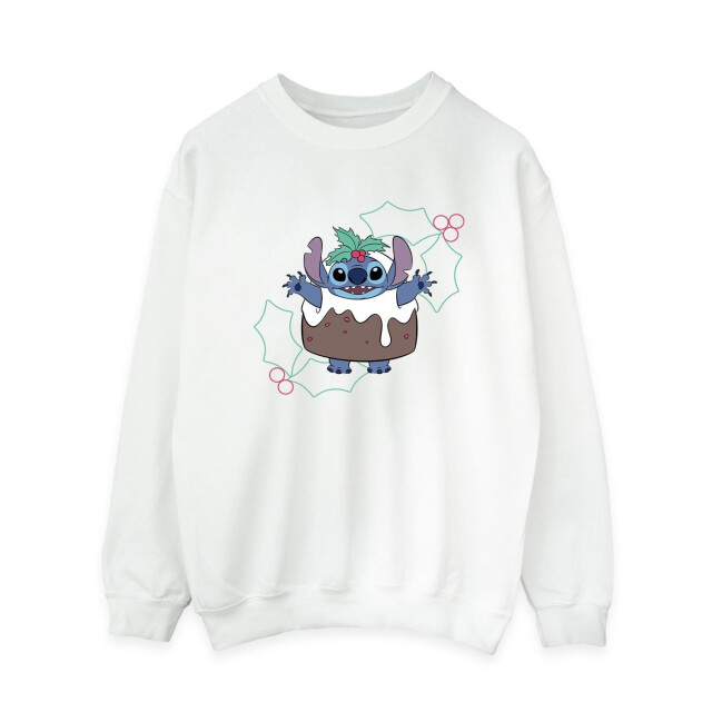 Li-cense Disney dames lilo & stitch pudding holly sweatshirt UTBI23095_white large
