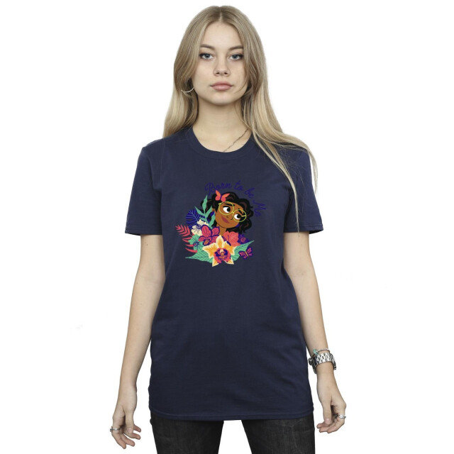 Li-cense Disney dames encanto born to be me katoenen vriendje t-shirt UTBI22466_navyblue large