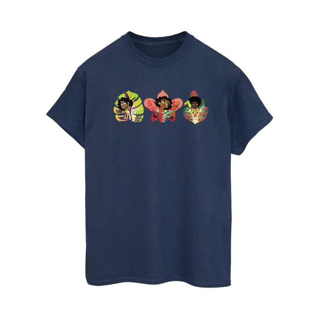 Li-cense Disney dames encanto family line katoenen vriend t-shirt UTBI22485_navyblue large
