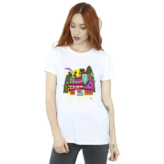 Li-cense Disney dames encanto veel huizen katoenen vriendje t-shirt UTBI22324_white large