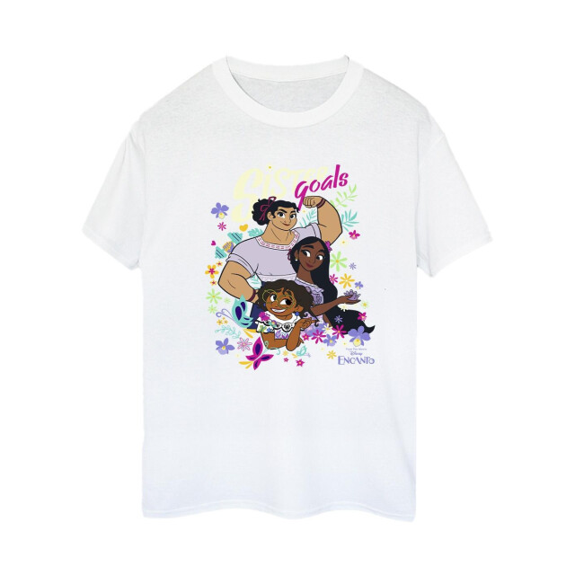 Li-cense Disney dames encanto zus doelen katoenen vriendje t-shirt UTBI22342_white large