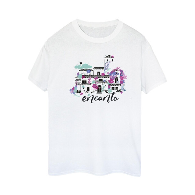 Li-cense Disney dames encanto casita katoenen vriend t-shirt UTBI22429_white large