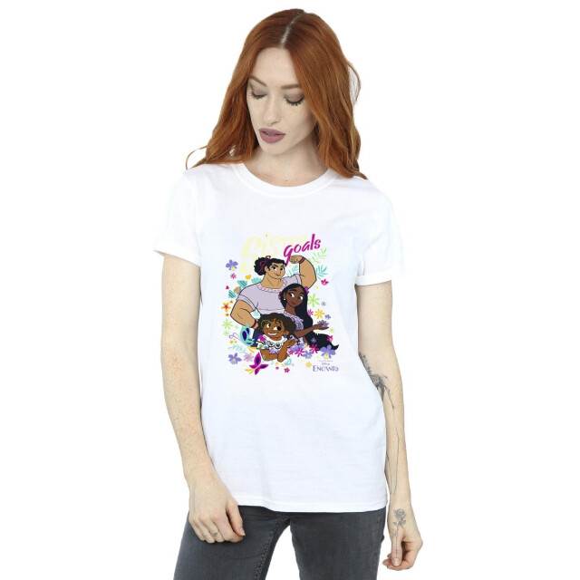 Li-cense Disney dames encanto zus doelen katoenen vriendje t-shirt UTBI22342_white large