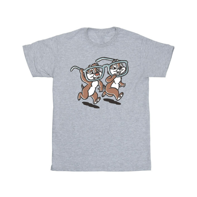 Li-cense Disney heren knabbel ´n babbel bril t-shirt UTBI20692_sportsgrey large