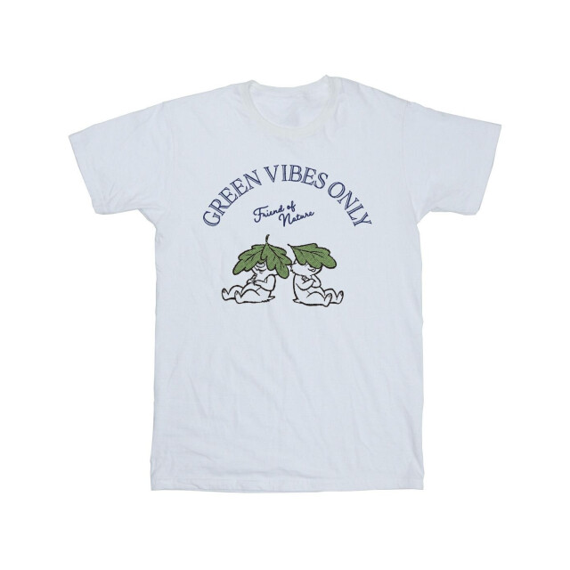 Li-cense Disney meisjes chip ´n dale green vibes only katoenen t-shirt UTBI15454_white large