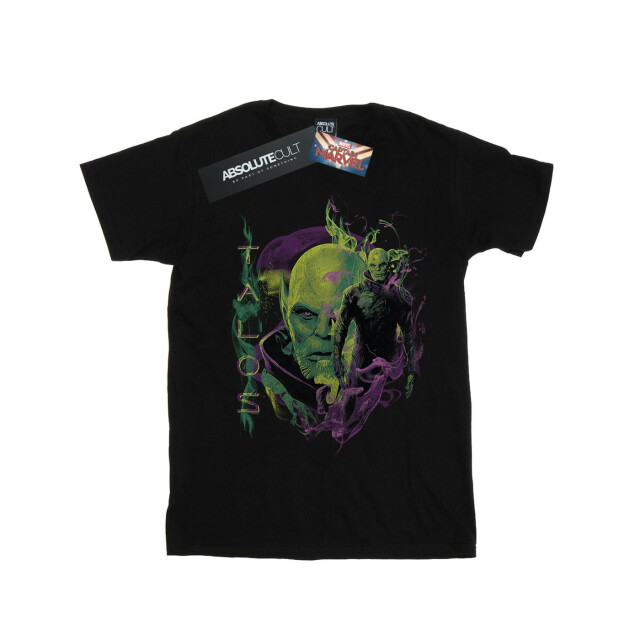 Li-cense Marvel meisjes captain talos rook katoenen t-shirt UTBI15337_black large
