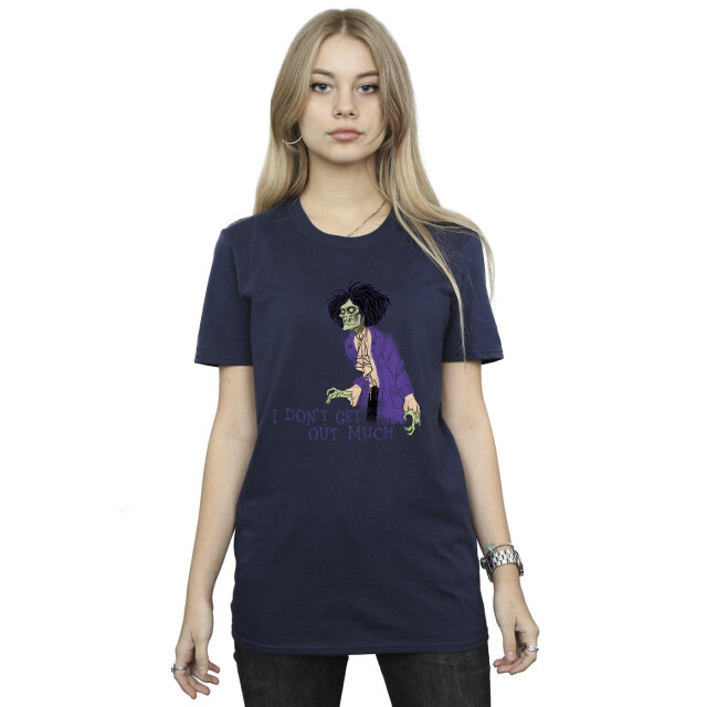 Li-cense Disney dames hocus pocus kom niet veel buiten katoenen vriendje t-shirt UTBI20186_navyblue large