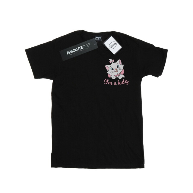 Li-cense Disney meisjes aristocats marie i´m a lady borast print katoenen t-shirt UTBI14192_black large