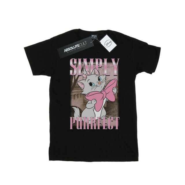 Li-cense Disney meisjes aristokatten marie simply purrfect hommage katoenen t-shirt UTBI14191_black large