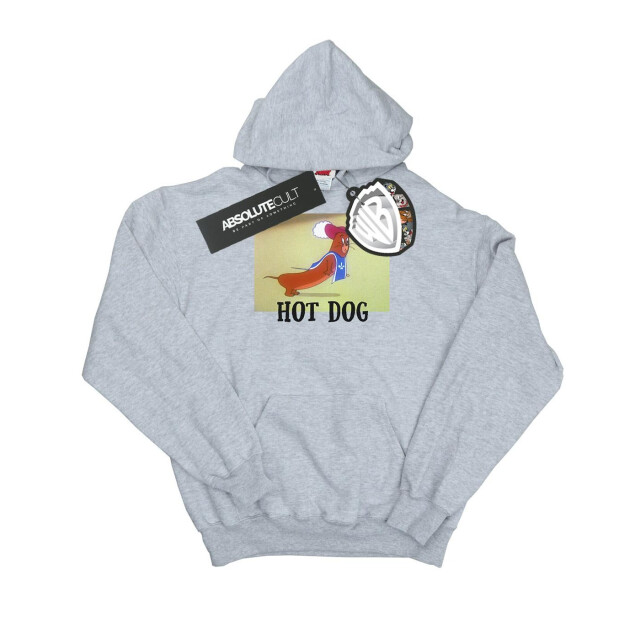 Li-cense Tom and jerry dames hot dog hoodie UTBI14827_sportsgrey large
