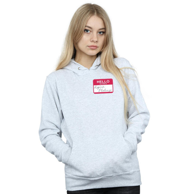Li-cense Friends dames regina phalange naamlabel hoodie UTBI1848_sportsgrey large