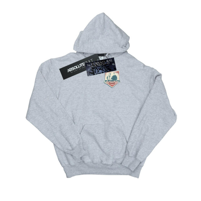 Li-cense Supernatural dames winchester breast print hoodie UTBI13488_sportsgrey large