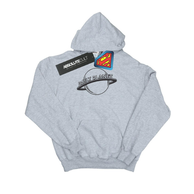 Li-cense Dc comics dames superman daily planet hoodie UTBI13397_sportsgrey large
