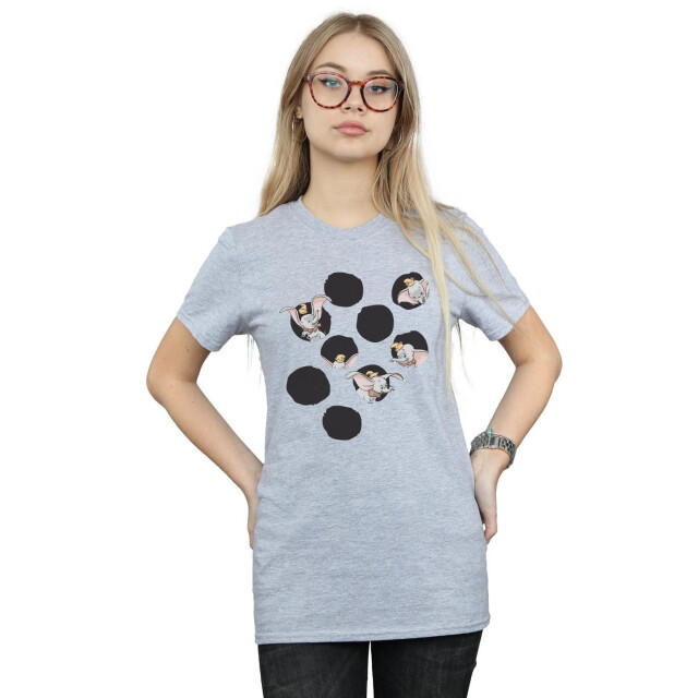 Li-cense Disney dames dumbo kiekeboe katoenen vriendje t-shirt UTBI16970_sportsgrey large